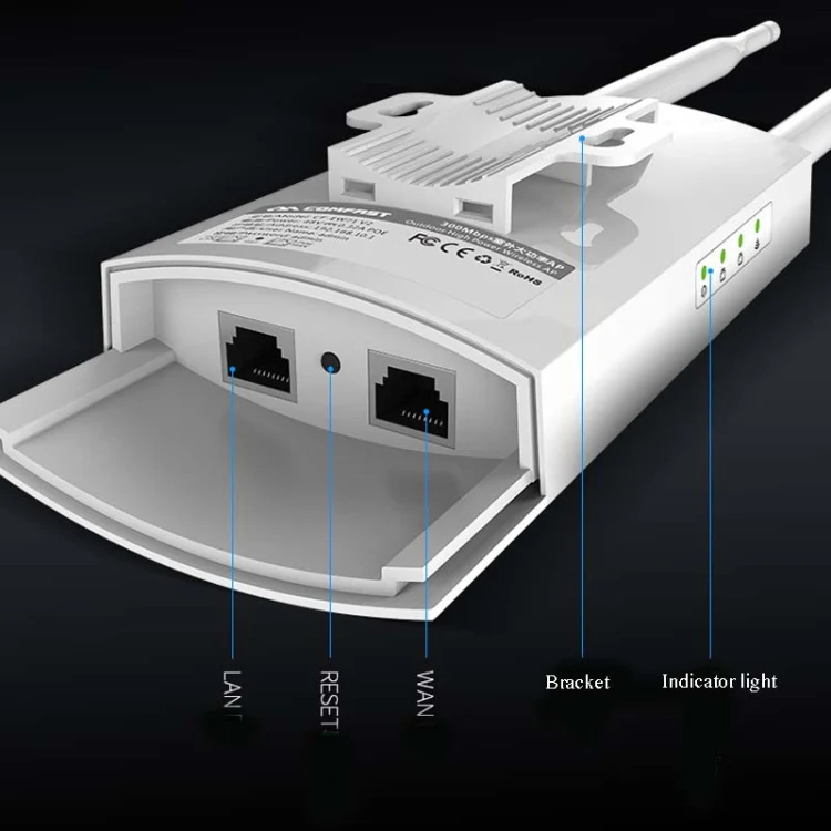 EW72 1200Mbps Comfast Outdoor High-Power Wireless Coverage AP Router(EU Plug) - Image 5