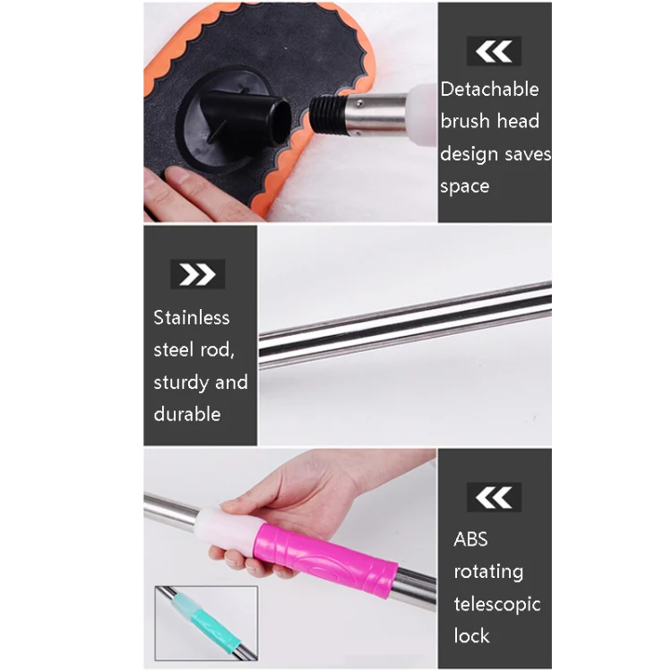 Extended Telescopic Soft Wool Car Washing Mop, Size: 125cm - Image 5