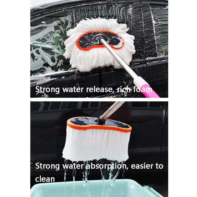 Extended Telescopic Soft Wool Car Washing Mop, Size: 95cm - Image 3