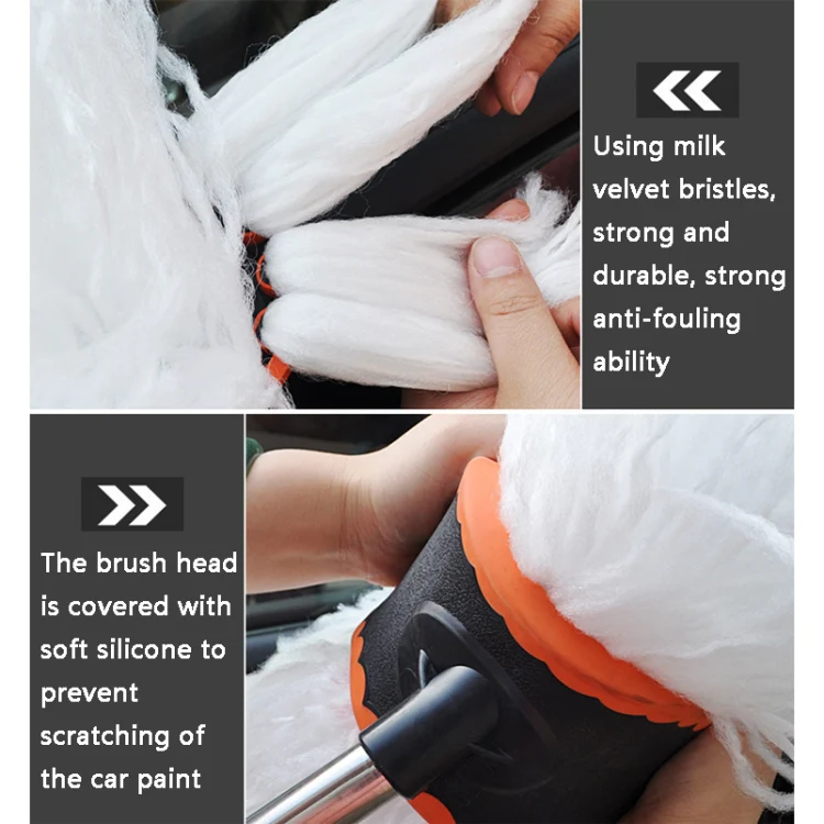 Extended Telescopic Soft Wool Car Washing Mop, Size: 95cm - Image 4