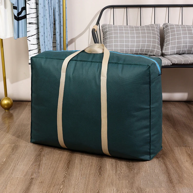 Extra Large Moving Bags Storage Totes Bag Travel Duffle Bag 68 x 50 x 25cm(Army Green)