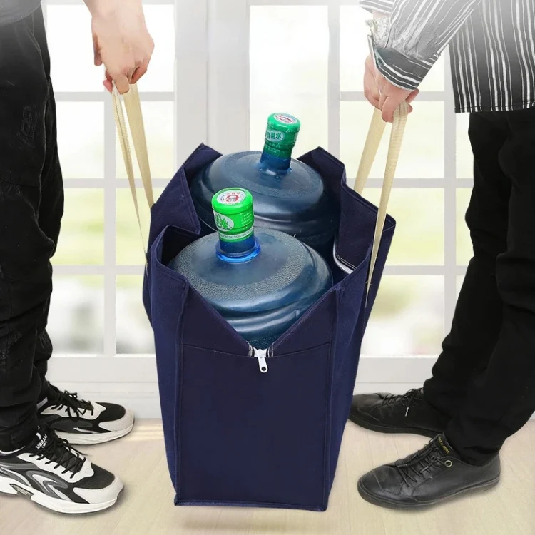 Extra Large Moving Bags Storage Totes Bag Travel Duffle Bag  68 x 50 x 25cm(Black) - Image 6