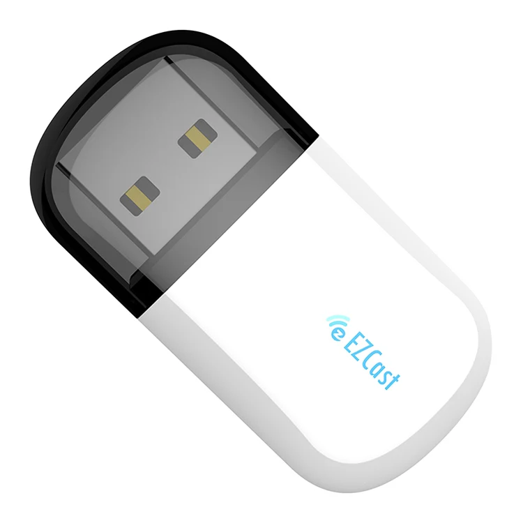 EZCast EZC-5200BS 600Mbps Dual Band WiFi + Bluetooth USB 2.0 Wireless Adapter (White) - Image 4
