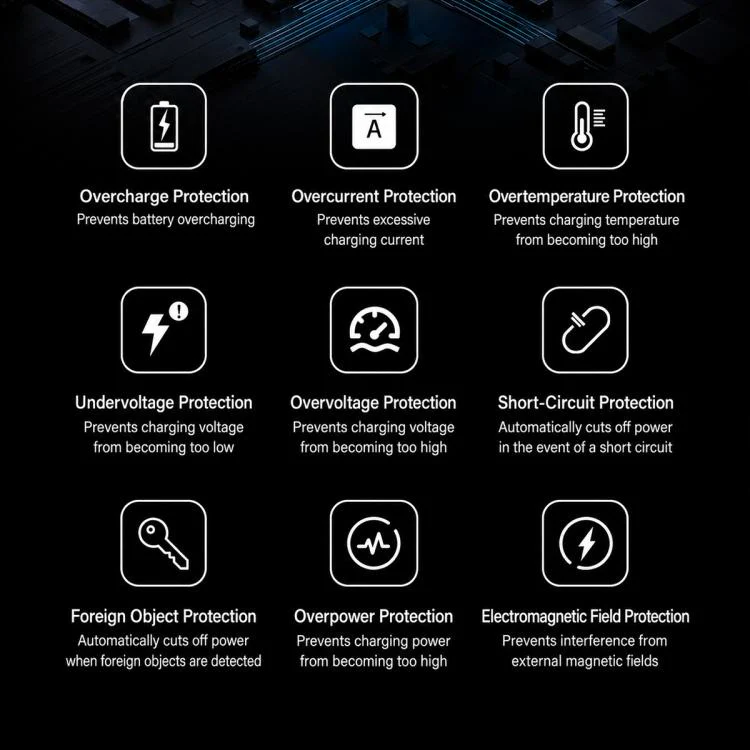 F4 Smart Infrared Sensing  Car Magnetic Wireless Charging Phone Holder, Color:Gunmetal(Wireless Charger + Magnetic connector) - Image 4