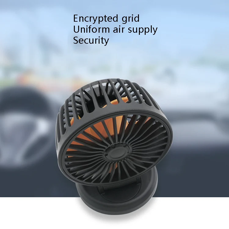 F409 Car Fan General Car Shaking Head Fan(USB Interface 5V) - Image 4
