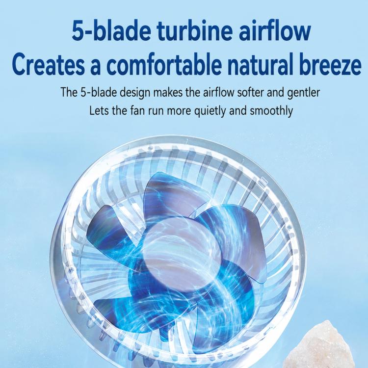 F4201 3-Speed Air Vent Quiet Fan Universal USB Mini Car Fan - Image 6