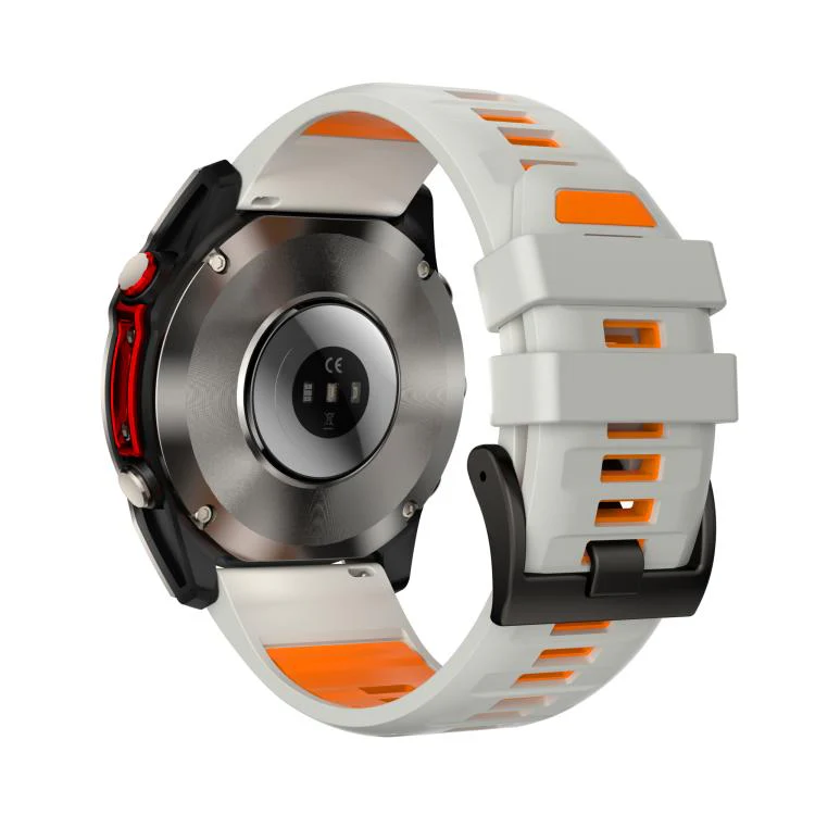F8 Pro 1.43 inch AMOLED Screen Smart Watch Support Health Monitoring, Multi-Sport Modes(Grey Orange) - Image 4
