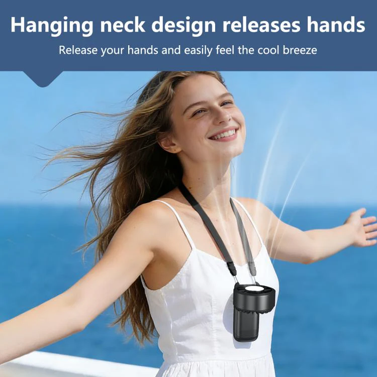 F9 Ice Compress Foldable Handheld Fan(White) - Image 7