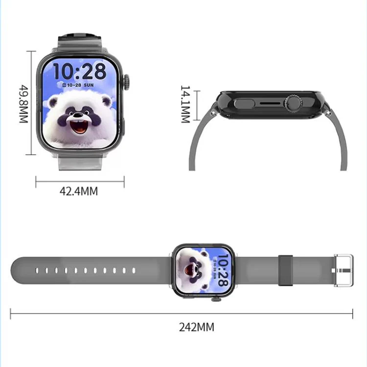 FA100 1.83-inch Screen 4G Network GPS Tracking Kids Smart Watch with Flashing Light(Green) - Image 10
