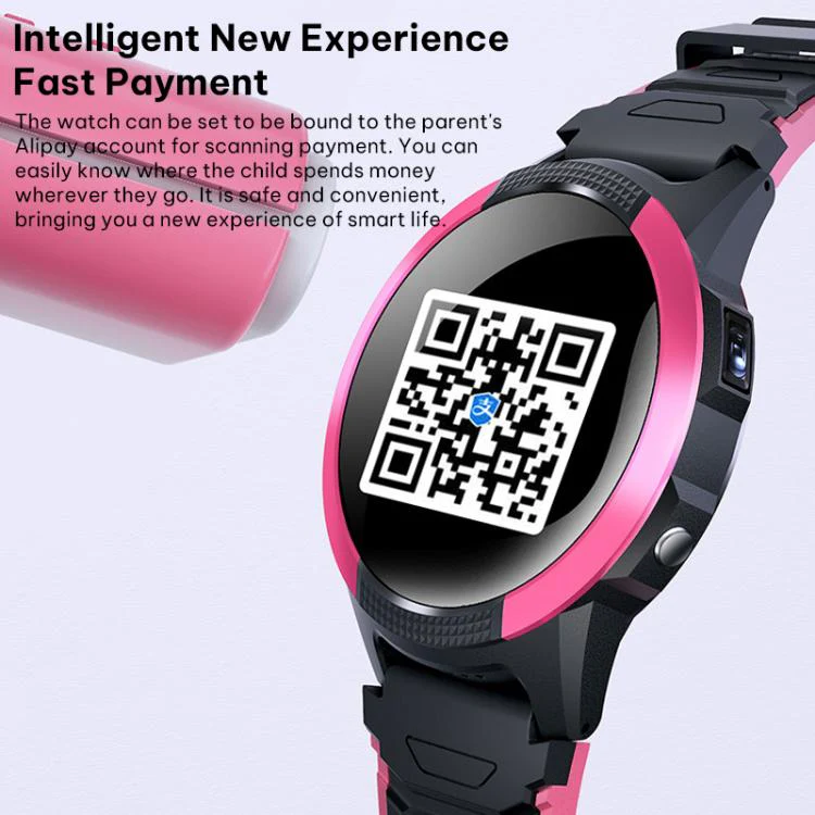 FA56 1.28-inch Screen 4G Network GPS Tracking Kids Smart Watch, Model:Eurasia-Africa Version(Black) - Image 13