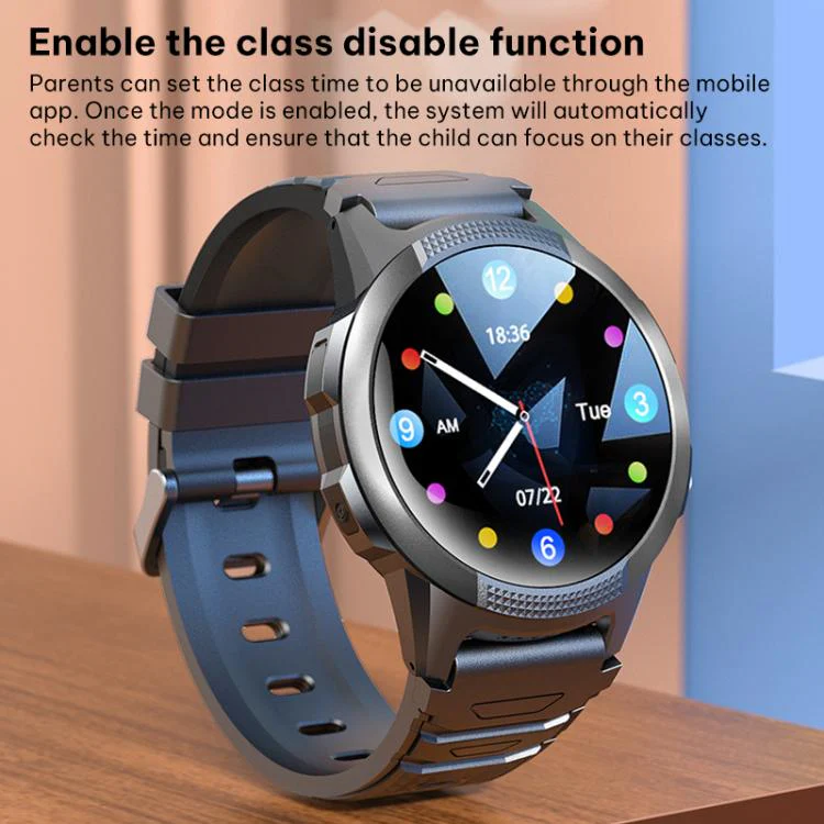 FA56 1.28-inch Screen 4G Network GPS Tracking Kids Smart Watch, Model:Eurasia-Africa Version(Green) - Image 7