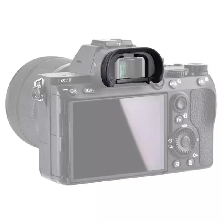 FDA-EP18 Rubber Viewfinder Eyecup For Sony ILCE-7RM4 / 7RM3 / A9 / A7S II / A7R II / A99 II (Black) - Image 2