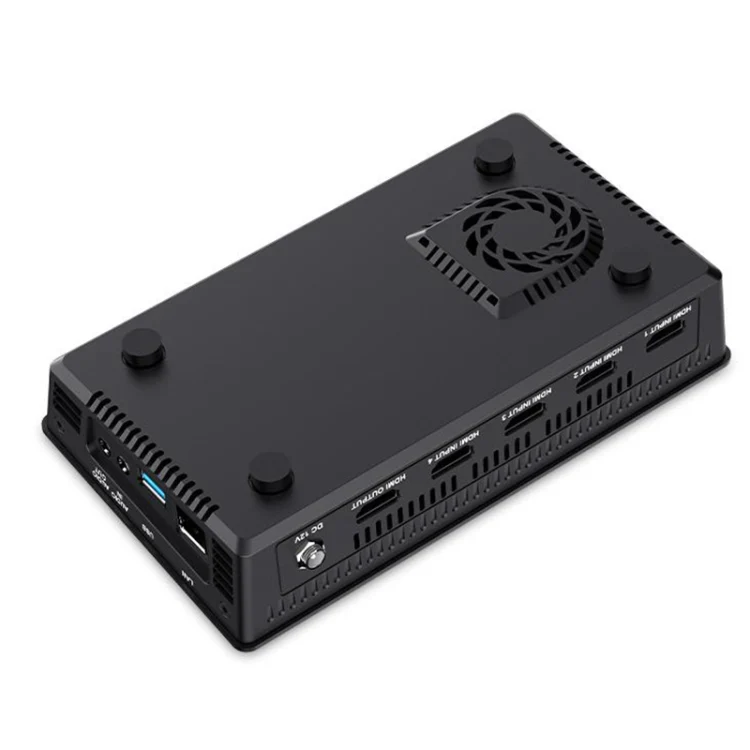 FEELWORLD L2 Plus Multi-camera Video Mixer Switcher with 5.5 inch Screen(EU Plug) - Image 3