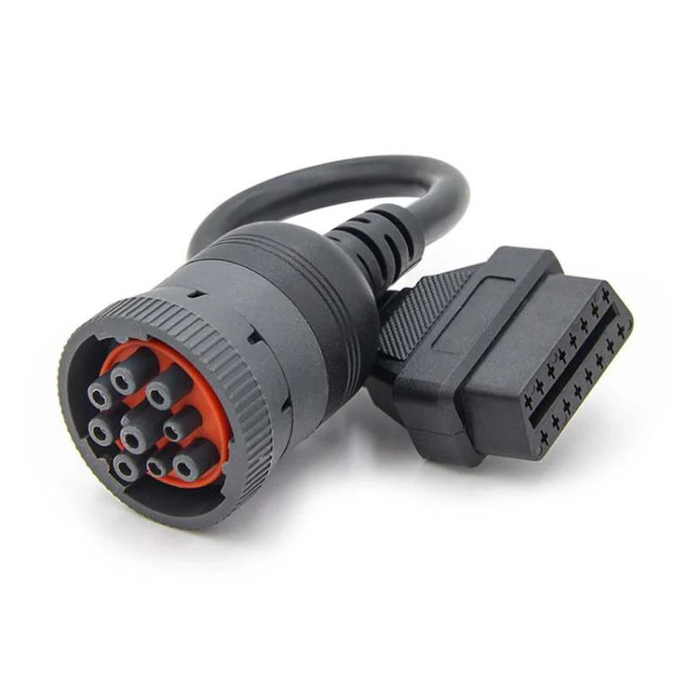 Female 16Pin to J1939 9Pin Truck cable - Image 3