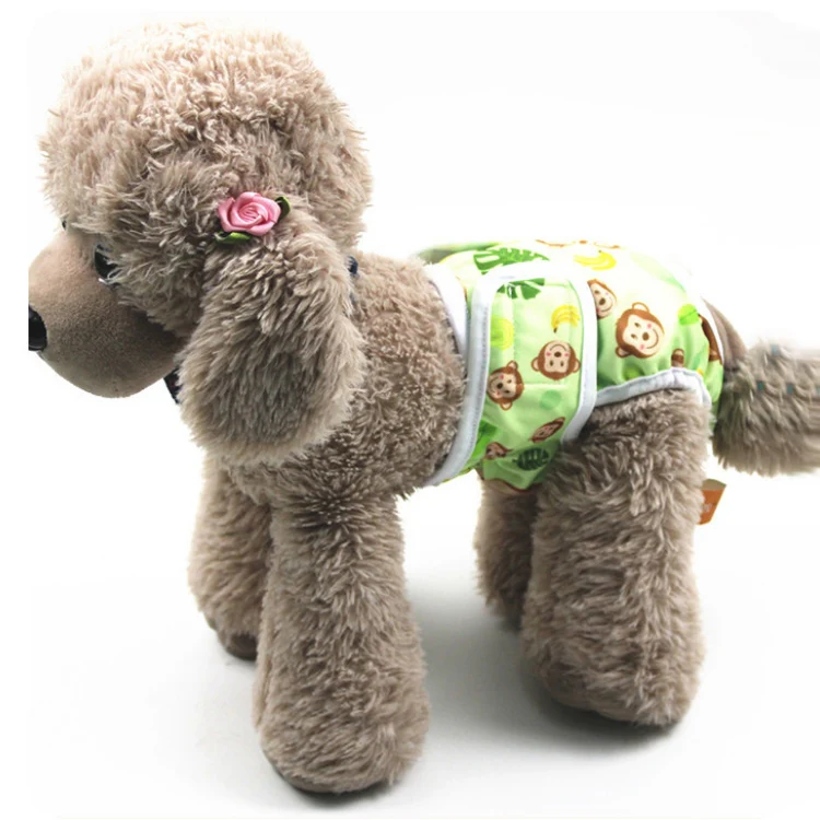Female Dog Physiological Pants Dog Estrus Anti-Harassment Pants, Size: M(Little Monkey)