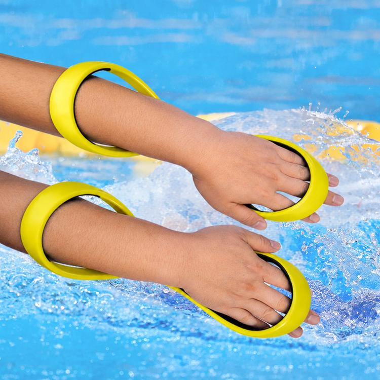 Figure-eight Swimming High Elbow Device Arm Corrector(Yellow Size S Child)