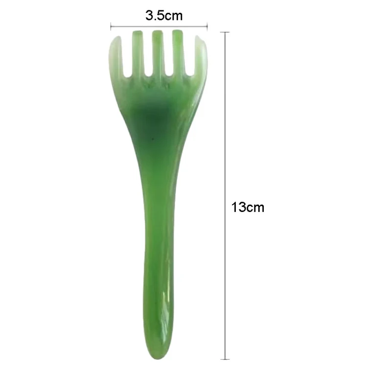 Five Claws Massager Meridian Stress Reducing Massage Comb(Yellow) - Image 3