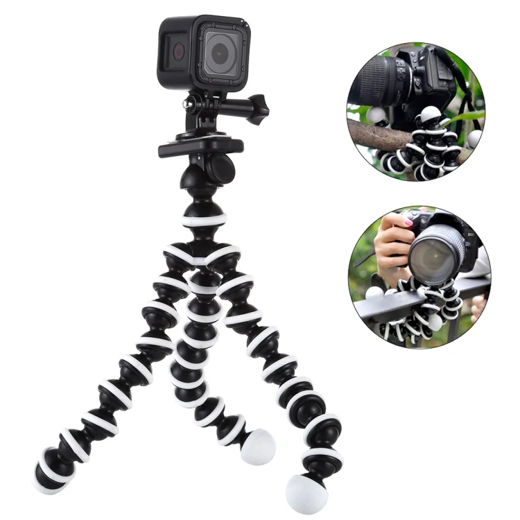 Flexible Grip Camera Tripod  for Mini Digital Camera(Black) - Image 7
