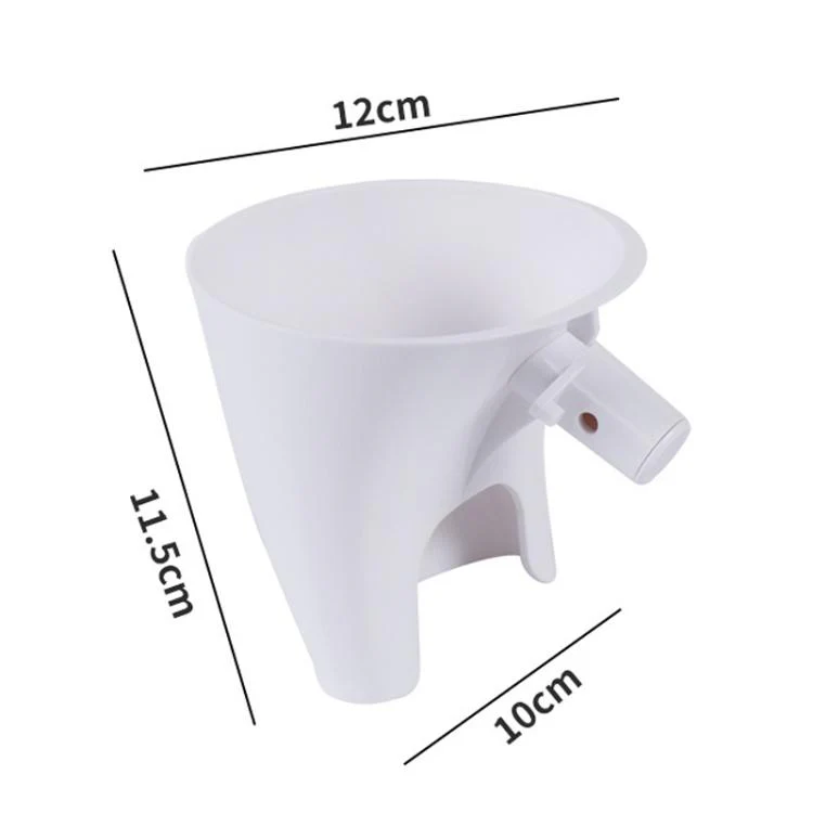 Flour Funnel For KitchenAid 5 Quart Stand Mixer Attachment(Black) - Image 7