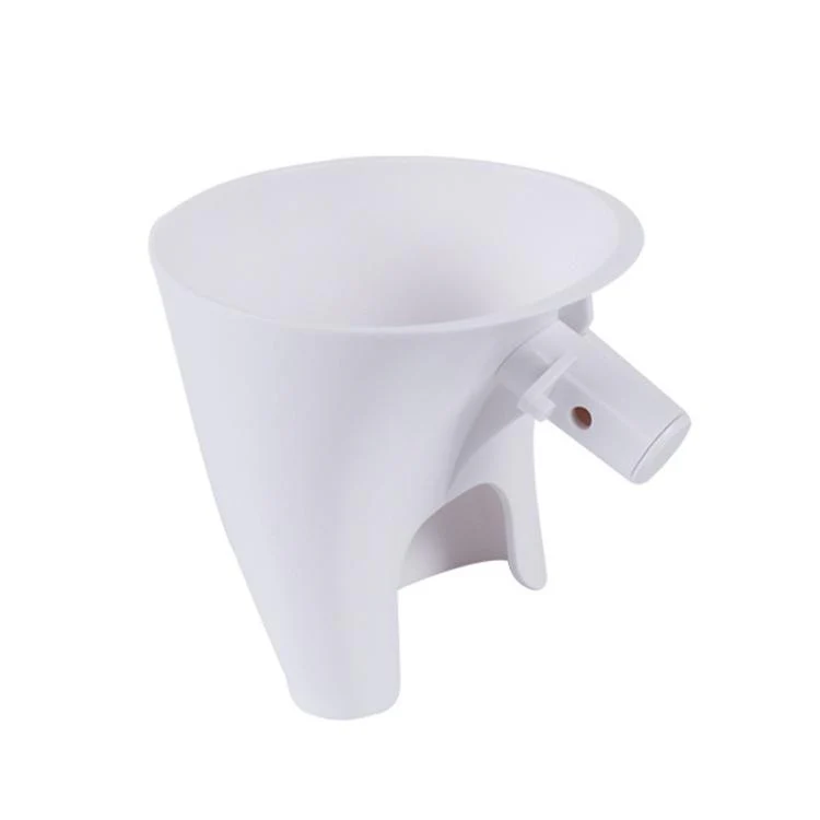 Flour Funnel For KitchenAid 5 Quart Stand Mixer Attachment(White)