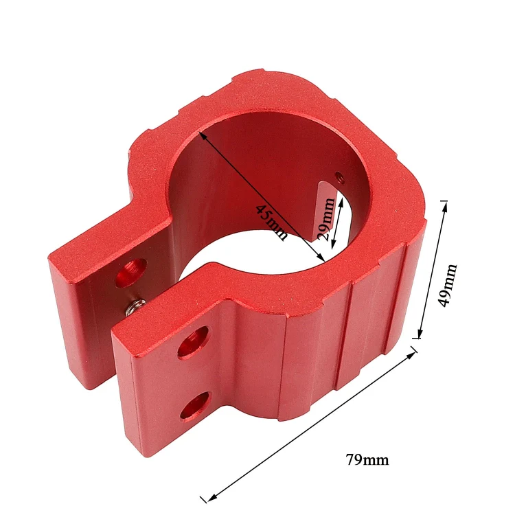 Folding Clamp For ZERO 8X 10X 11X SPEEDUAL Dualtron DT3 Thunder Electric Scooter Without Pad  Black - Image 3