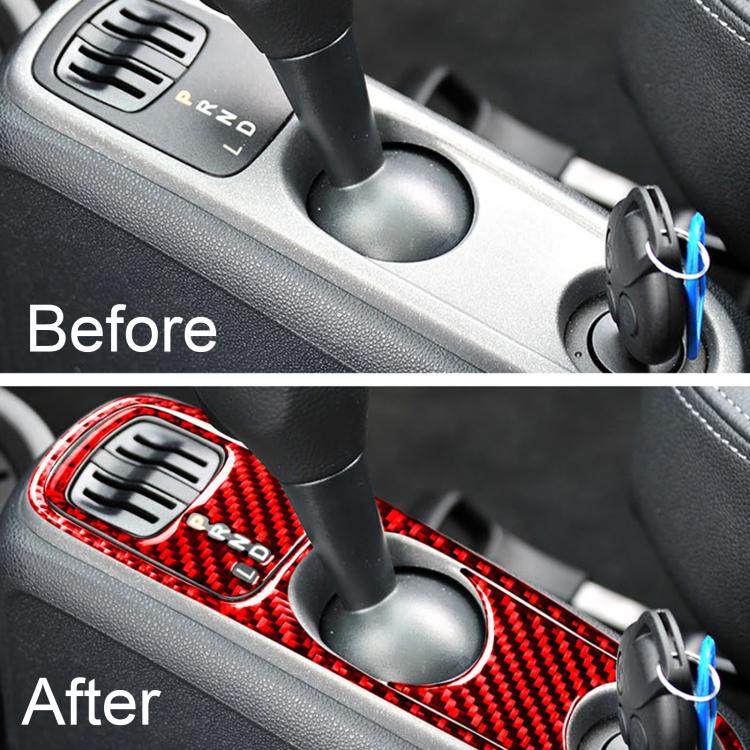 For 2011-2015 Benz Smart Fortwo 3pcs /Set Left-Hand Drive Type B Gearshift Sticker(Red) - Image 5