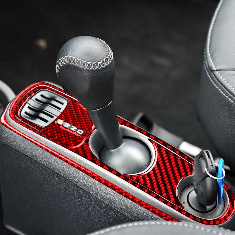 For 2011-2015 Benz Smart Fortwo 4pcs /Set Gearshift + Armrest Sticker Set Type A(Black) - Image 7