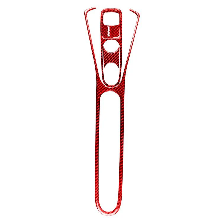 For 2011-2015 Benz Smart Fortwo 4pcs /Set Gearshift + Armrest Sticker Set Type A(Red) - Image 2