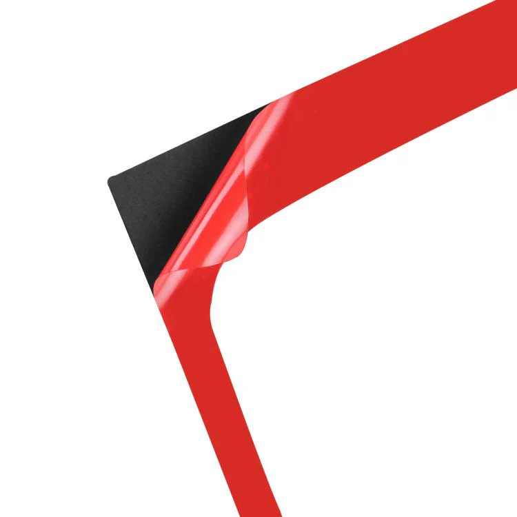 For 2011-2015 Benz Smart Fortwo CD Panel Cover Sticker(Red) - Image 4
