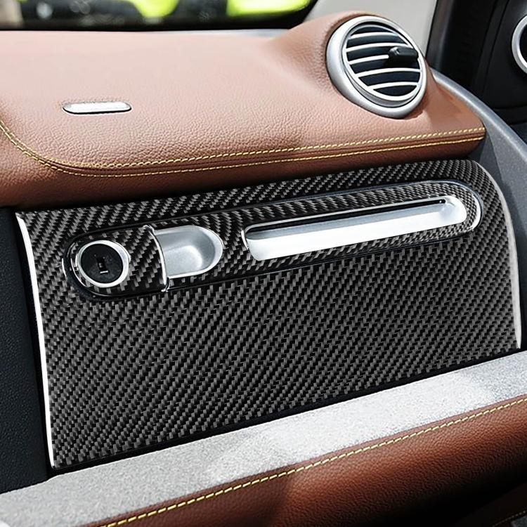 For 2011-2015 Benz Smart Fortwo Left-hand Drive 3pcs /Set Glove Box Sticker(Black)