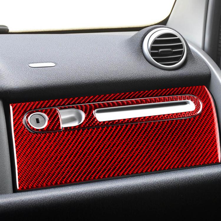 For 2011-2015 Benz Smart Fortwo Left-hand Drive 3pcs /Set Glove Box Sticker(Black) - Image 7