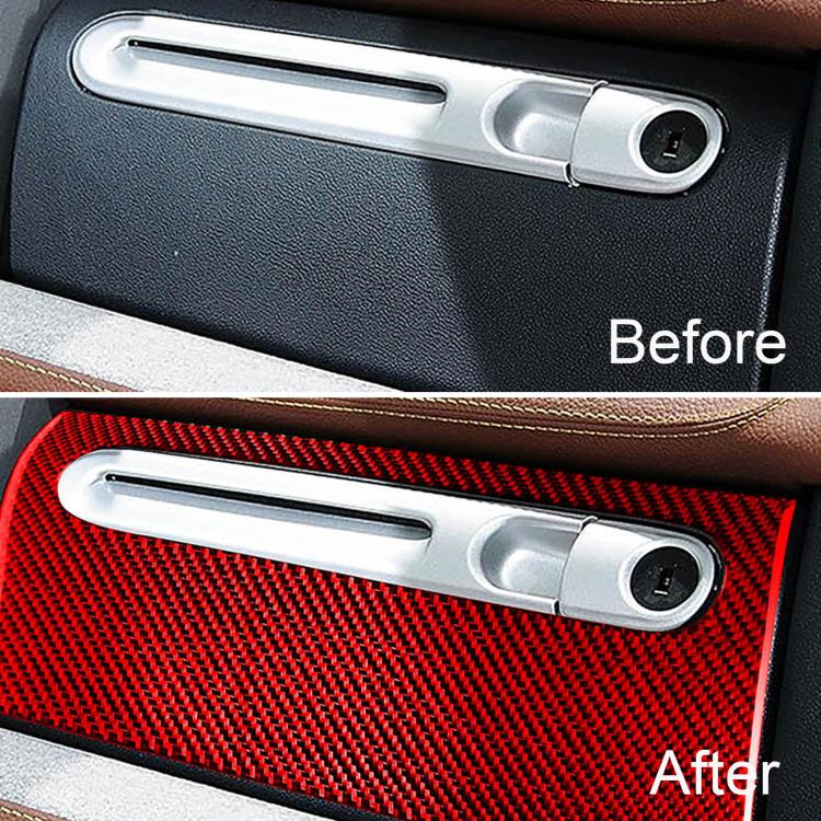 For 2011-2015 Benz Smart Fortwo Right-Hand Drive Glove Box Sticker(Red) - Image 5
