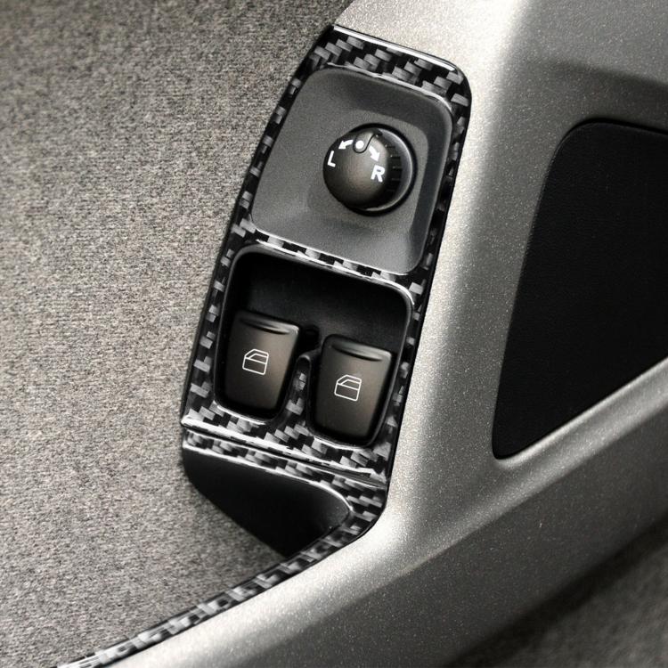 For 2011-2015 Mercedes-Benz Smart Left-Hand Drive 4pcs /Set Type A Door Lift Stickers(Black)