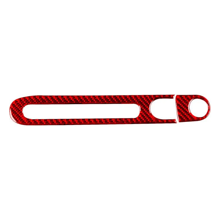 For 2011-2015 Mercedes-Benz Smart Right-Hand Drive 2pcs /Set Glove Box Handle Stickers(Red) - Image 2