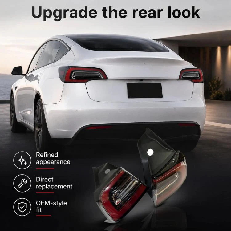 For 2017-2020 Tesla Model 3 Taillight 31077397-00-G / 10773978-00(Left) - Image 6