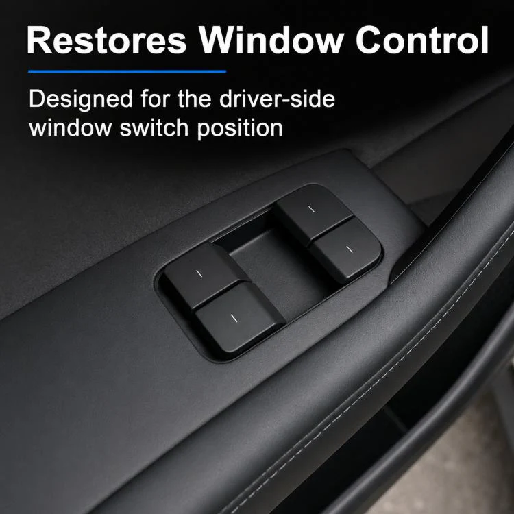 For 2021-2023 Tesla Model 3 / Y Driver Window Lift Switch 1081037-02-G, Specification: With Wiring - Image 6