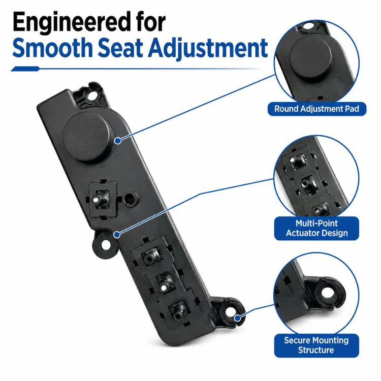 For 2021-2023 Tesla Model 3 / Y Seat Adjustment Switch Assembly 1098529-00-F / 1098530-00-F(Right) - Image 5