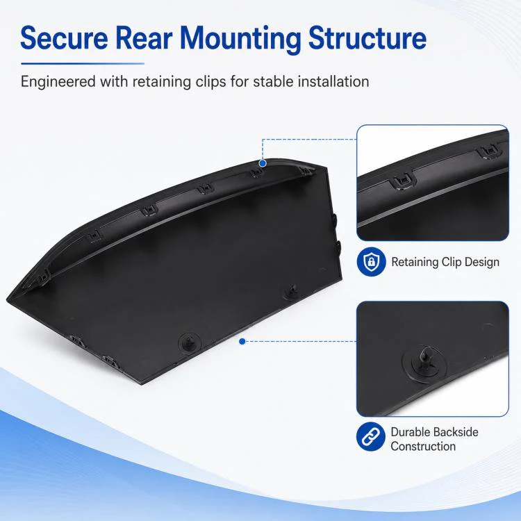 For 2021-2023 Tesla Model X Rear Trailer Cover 1609584-00-A - Image 3