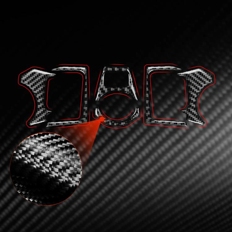 For 2021-2024 Aprilia RS 660 6pcs /Set Car Interior Decoration Sticker(Black) - Image 4