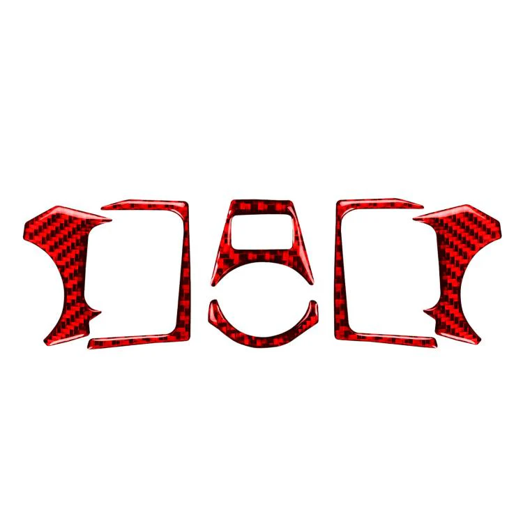 For 2021-2024 Aprilia RS 660 6pcs /Set Car Interior Decoration Sticker(Red) - Image 2