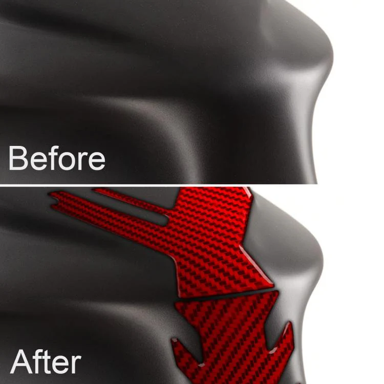 For 2021-2025 Aprilia RS 660 2pcs /Set Type B Central Area Sticker(Black) - Image 5