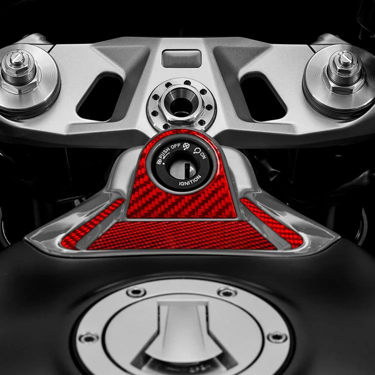 For 2021-2025 Aprilia RS 660 3pcs /Set Ignition Zone Decorative Stickers(Red) - Image 7