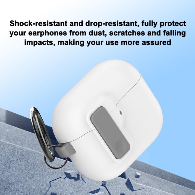 For AirPods 3 Automatic Switch Lock Bluetooth Earphone Shockproof Protective Case(White) - Image 8