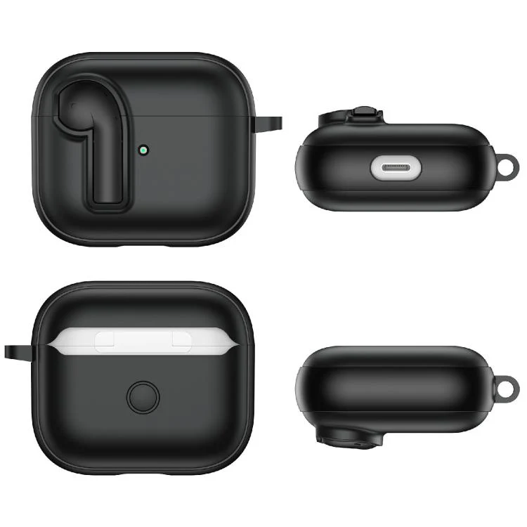 For AirPods 3 Colorful Lock Earphones Protective Case(Green) - Image 2