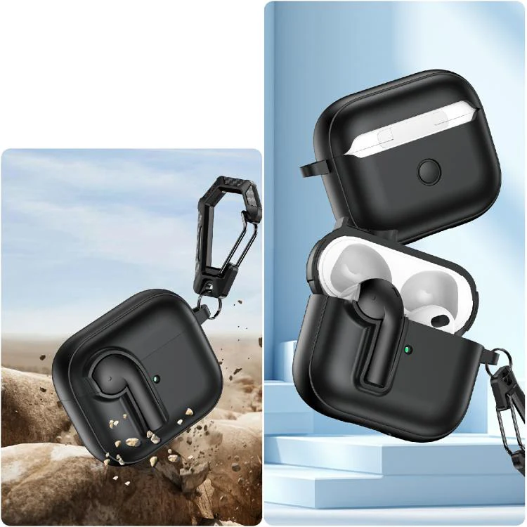 For AirPods 3 Colorful Lock Earphones Protective Case(Green) - Image 5