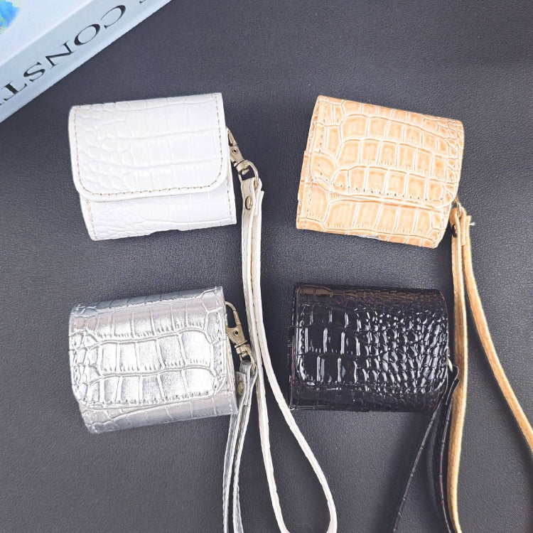 For AirPods 3 Crocodile Texture Earphones Protective Case(Silver) - Image 7