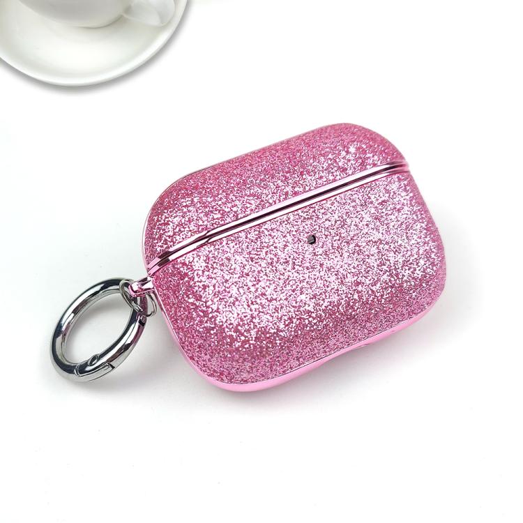 For AirPods 3 Electroplating Glitter Powder Wireless Earphone Protective Case(Gold) - Image 4