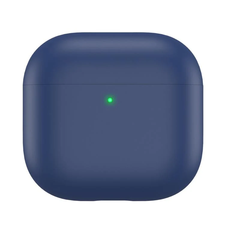 For AirPods 4 AhaStyle WG172 Shockproof Dustproof Silicone Earphone Case(Blue)