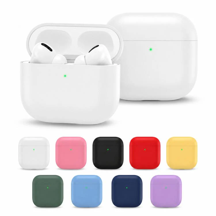 For AirPods 4 AhaStyle WG172 Shockproof Dustproof Silicone Earphone Case(Green) - Image 2