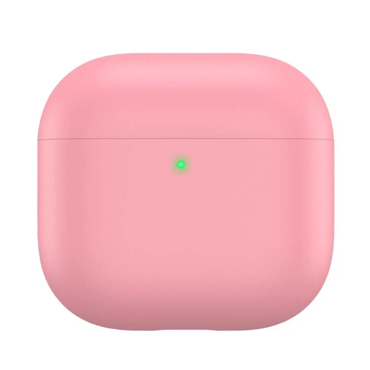 For AirPods 4 AhaStyle WG172 Shockproof Dustproof Silicone Earphone Case(Pink)